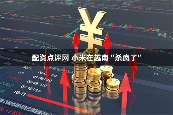 配资点评网 小米在越南“杀疯了”